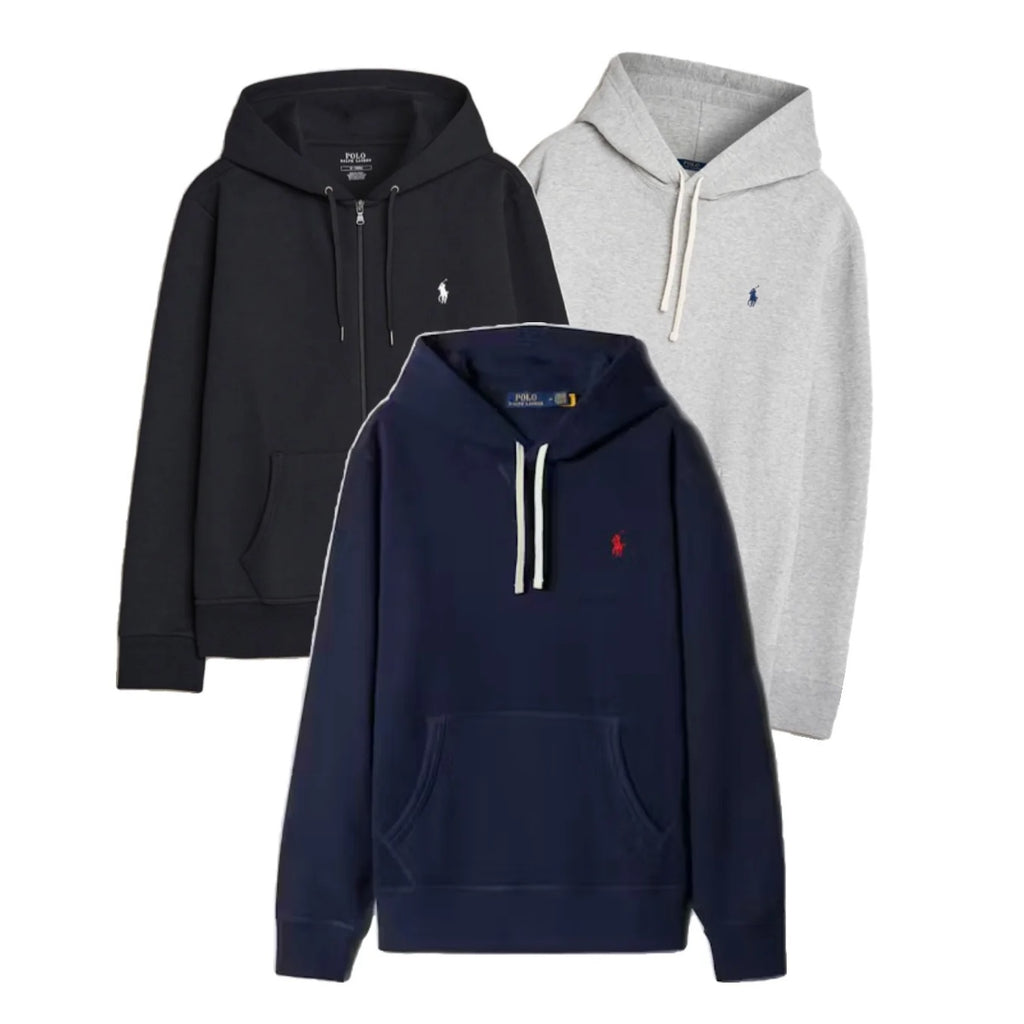 10x RALPH LAUREN FULL ZIP / HOODIE BUNDLE