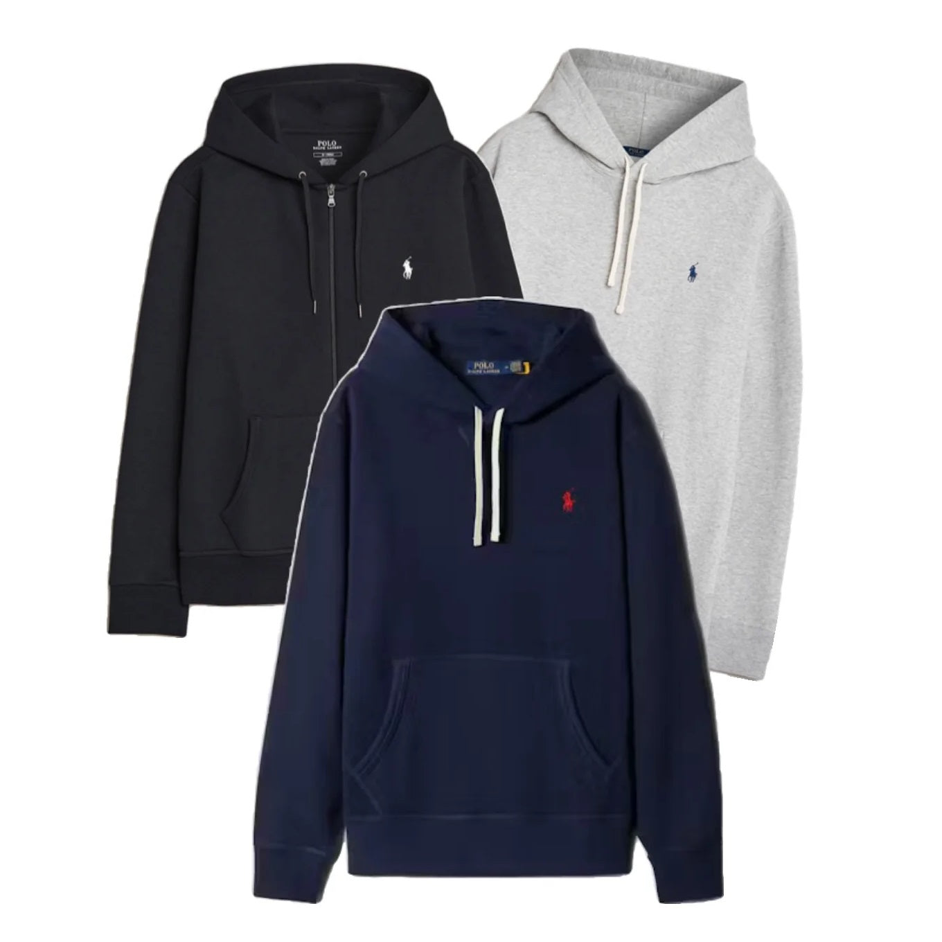 10x RALPH LAUREN FULL ZIP / HOODIE BUNDLE