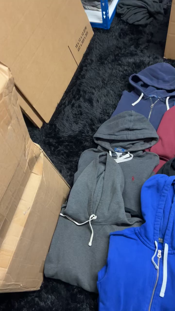 10x RALPH LAUREN FULL ZIP / HOODIE BUNDLE