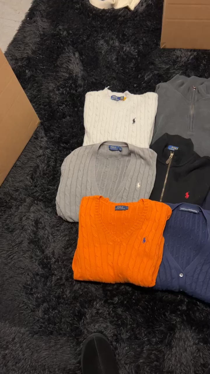 10x RALPH LAUREN KNITWEAR BUNDLE